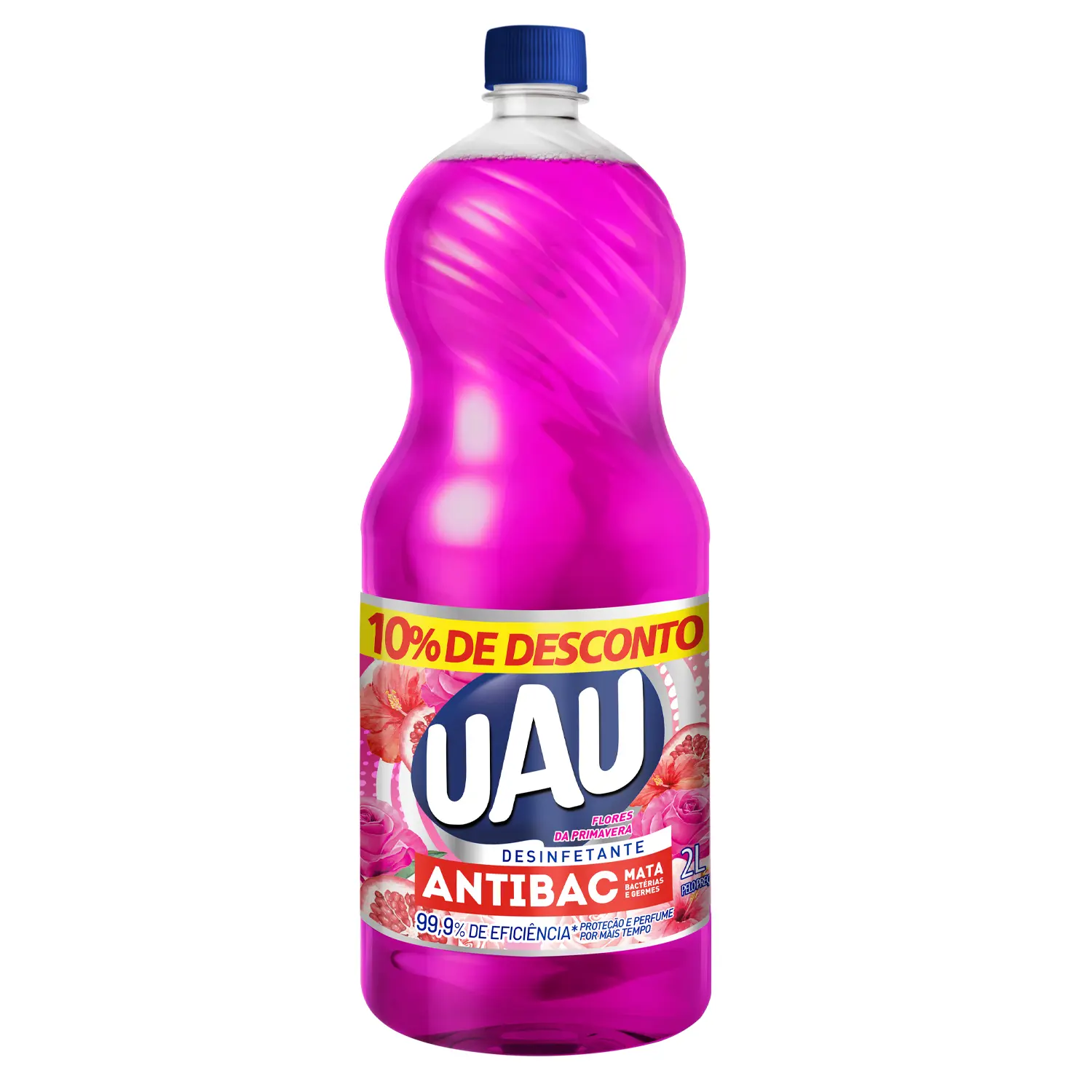 Desinfetante Uau Antibac Flores da Primavera